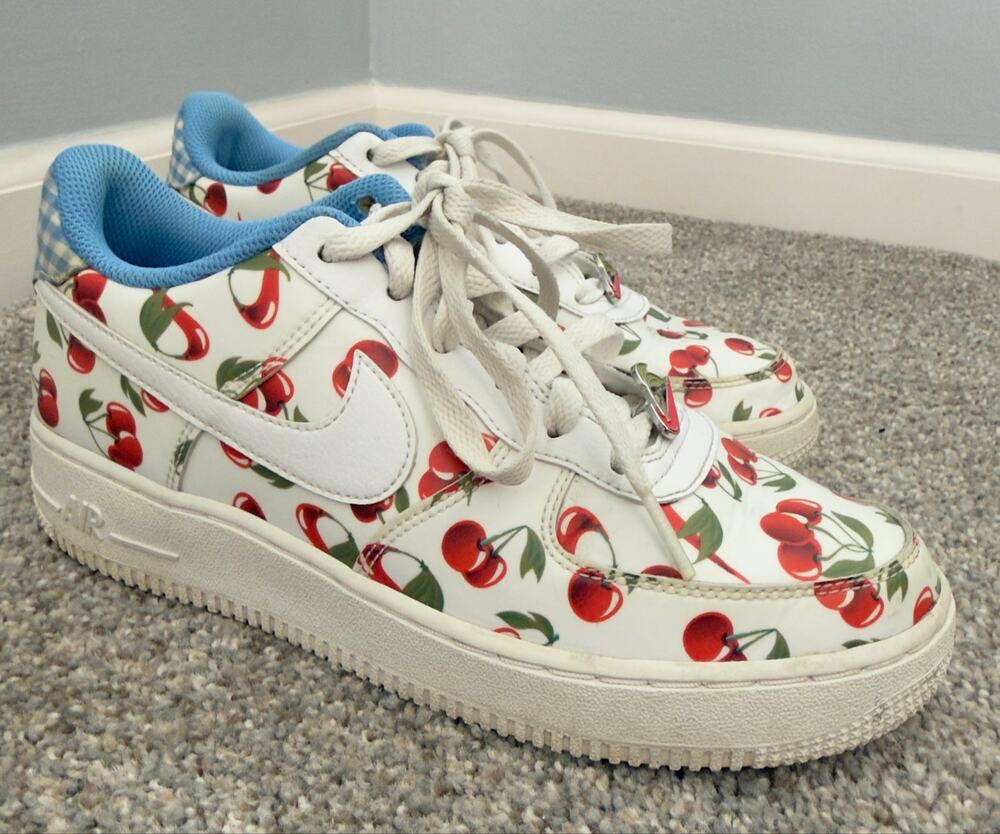Nike Air Force 1 Low Cherry GS CJ4094-100 - Size 6Y Women’s 7.5